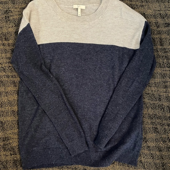 Joie Camilla Colorblock Cashmere Synthetic Blend Sweater Size XS - Picture 2 of 3
